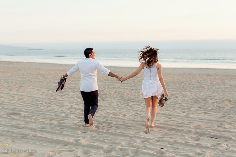 Santa Monica Engagement | Mei + Danny by Stacee - Figlewicz Photography