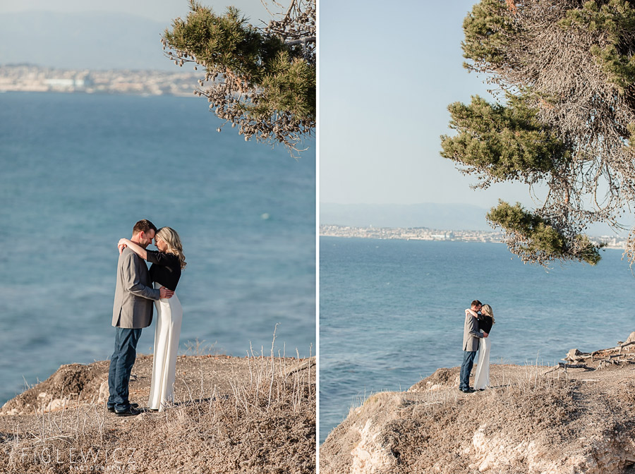 Palos Verdes Estates Cliff Side Engagement