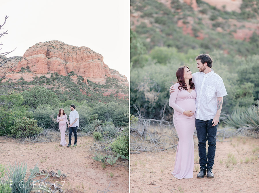 Sedona Arizona Maternity Portraits