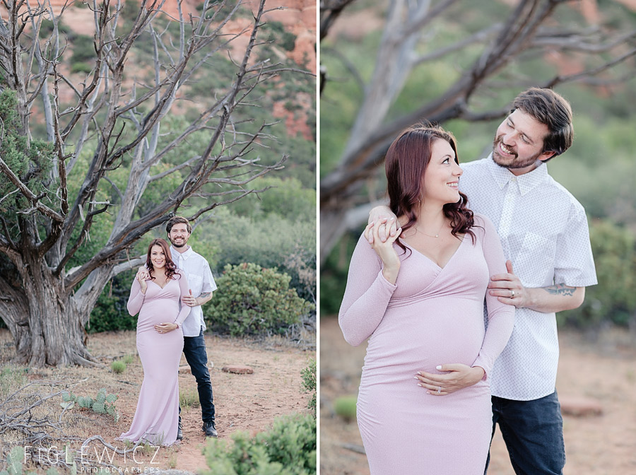 Sedona Arizona Maternity Portraits