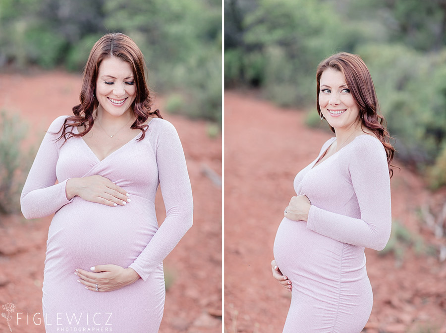 Sedona Arizona Maternity Portraits