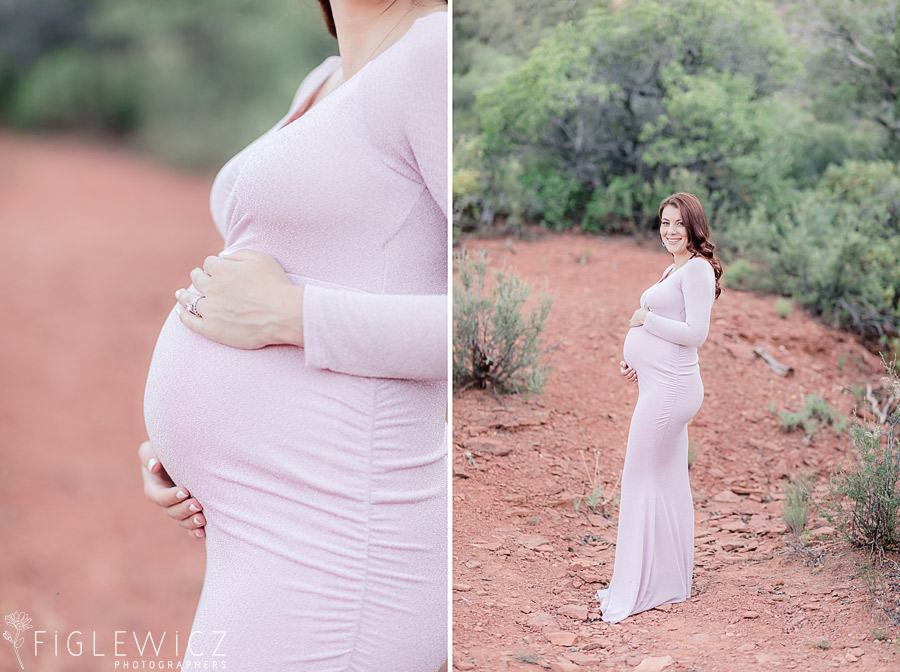 Sedona Arizona Maternity Portraits