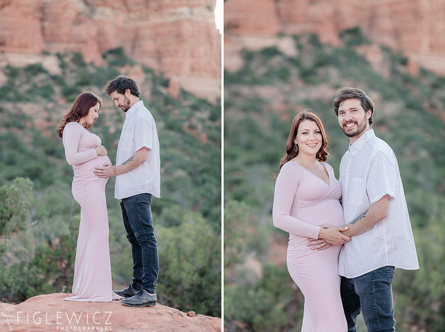 Sedona Arizona Maternity Portraits