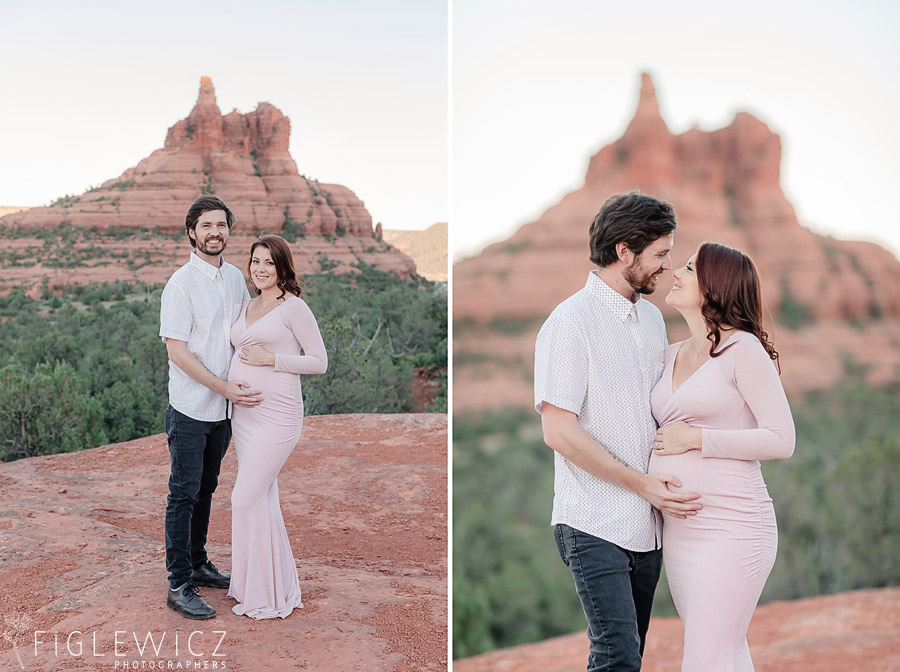 Sedona Arizona Maternity Portraits