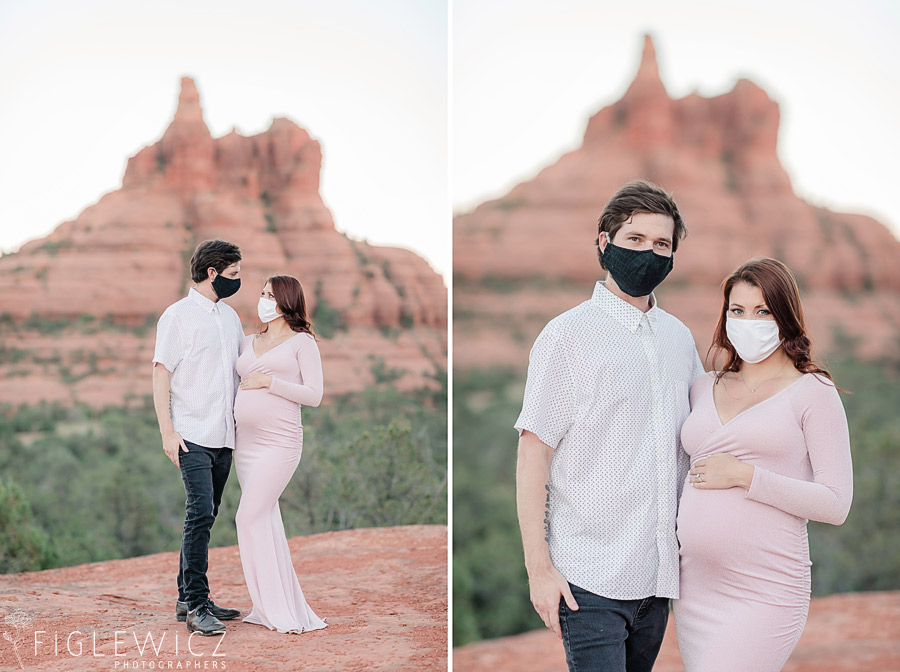 Sedona Arizona Maternity Portraits