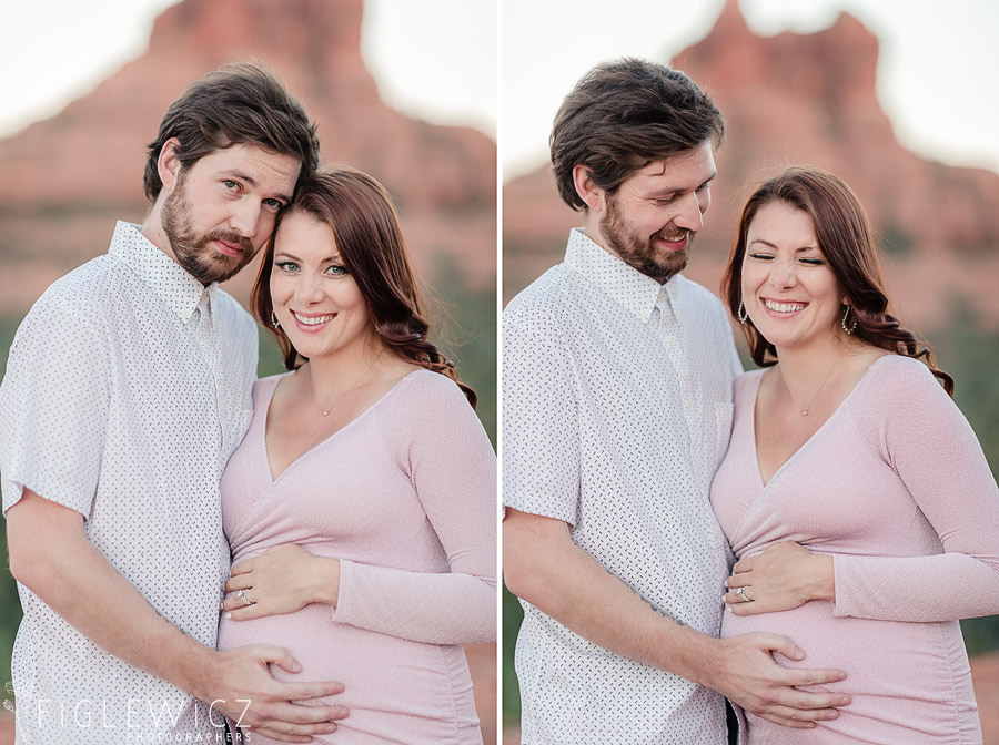 Sedona Arizona Maternity Portraits