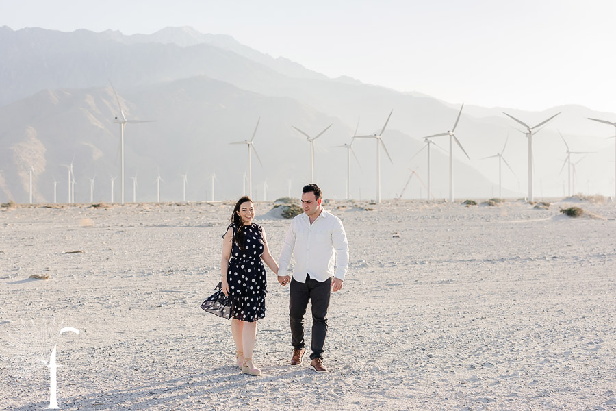 Palm Springs Engagement | Angineh and Aroutin