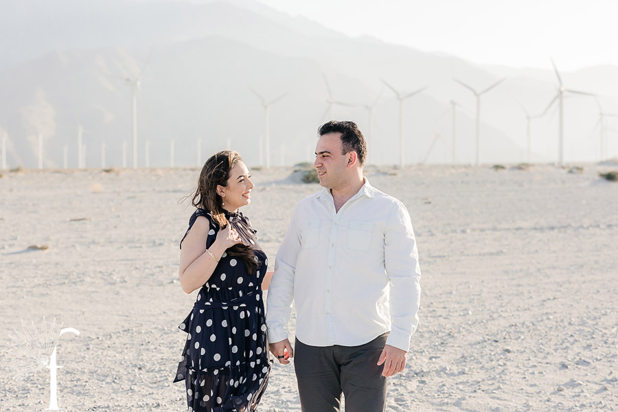 Palm Springs Engagement | Angineh and Aroutin