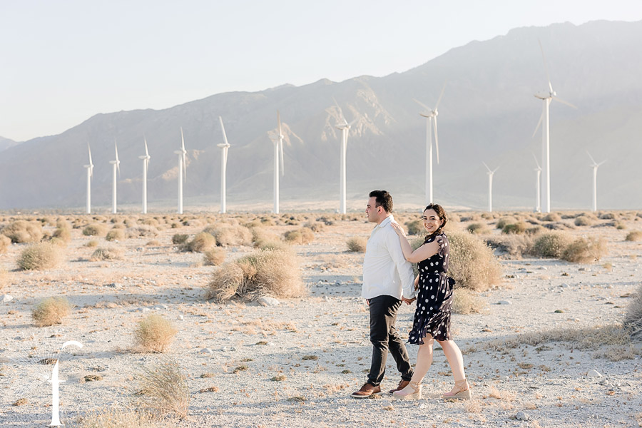 Palm Springs Engagement | Angineh and Aroutin