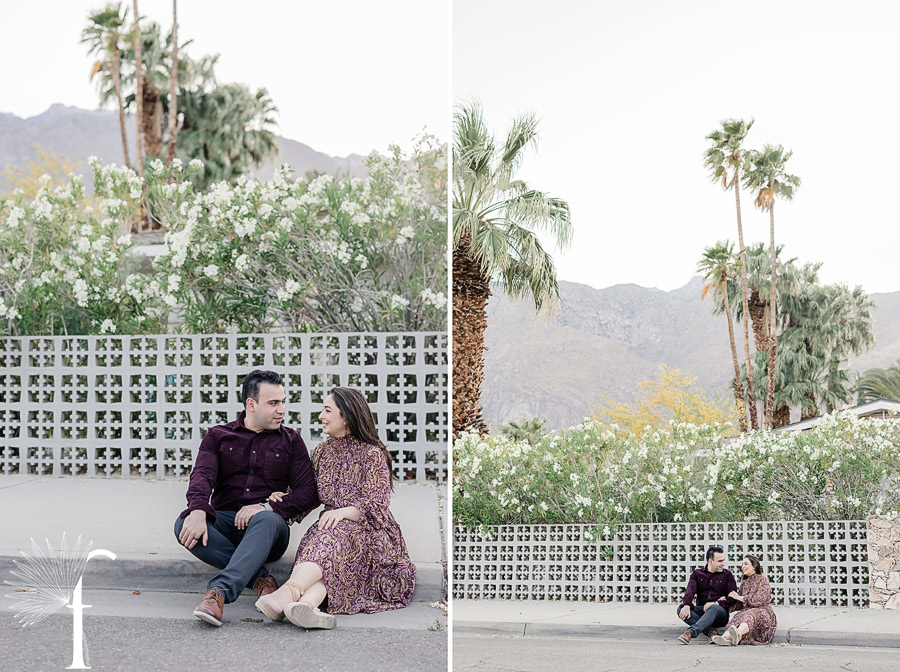 Palm Springs Engagement | Angineh and Aroutin