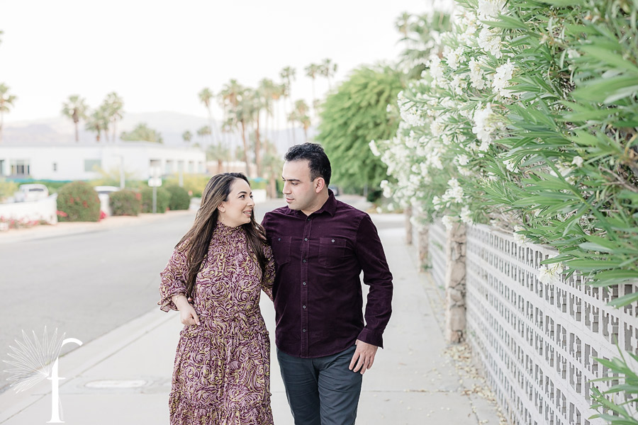 Palm Springs Engagement | Angineh and Aroutin