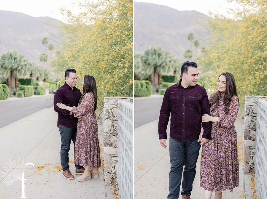 Palm Springs Engagement | Angineh and Aroutin