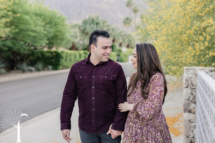 Palm Springs Engagement | Angineh and Aroutin