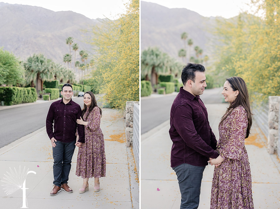 Palm Springs Engagement | Angineh and Aroutin