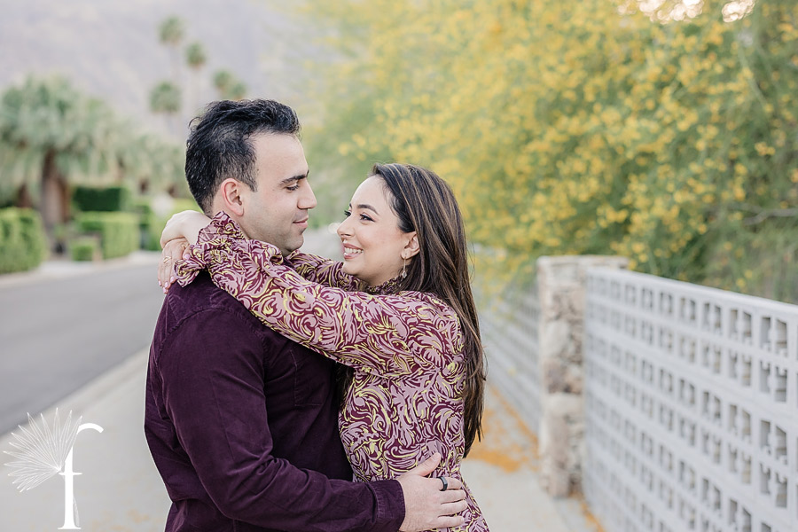 Palm Springs Engagement | Angineh and Aroutin