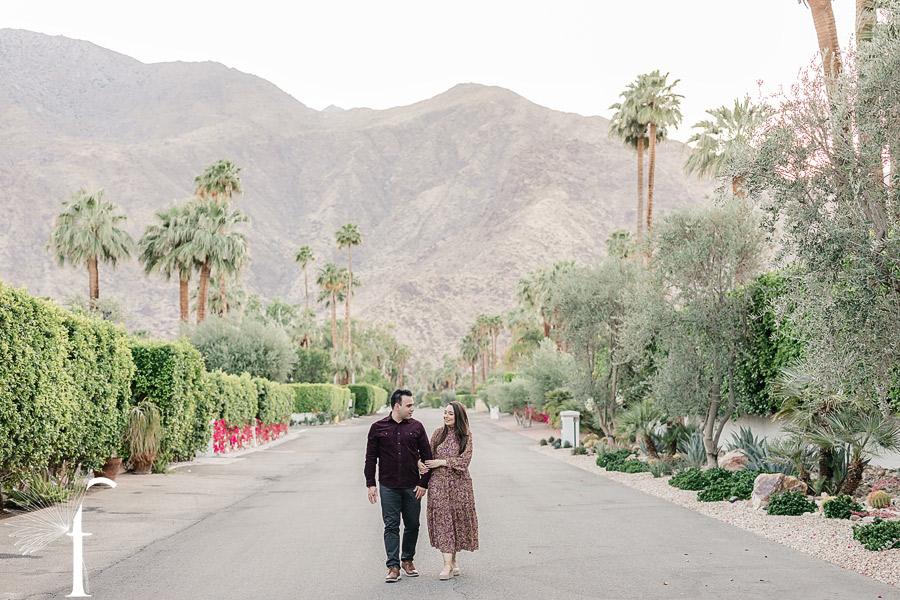 Palm Springs Engagement | Angineh and Aroutin