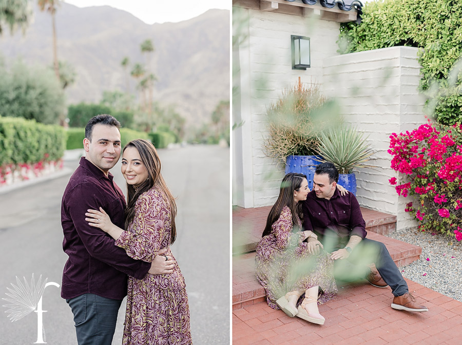 Palm Springs Engagement | Angineh and Aroutin