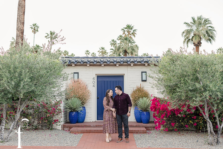 Palm Springs Engagement | Angineh and Aroutin