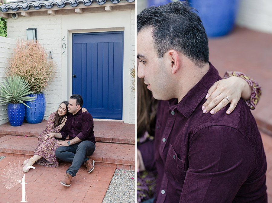 Palm Springs Engagement | Angineh and Aroutin