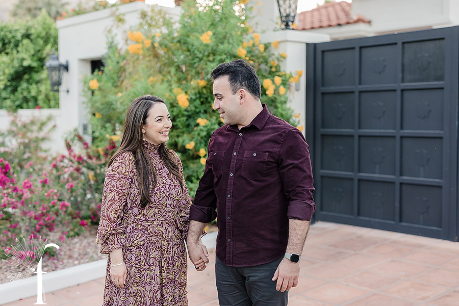 Palm Springs Engagement | Angineh and Aroutin
