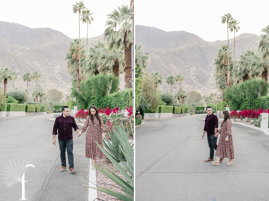 Palm Springs Engagement | Angineh and Aroutin