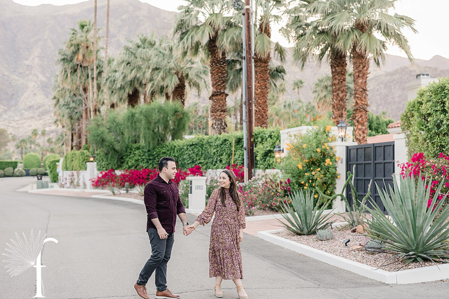 Palm Springs Engagement | Angineh and Aroutin
