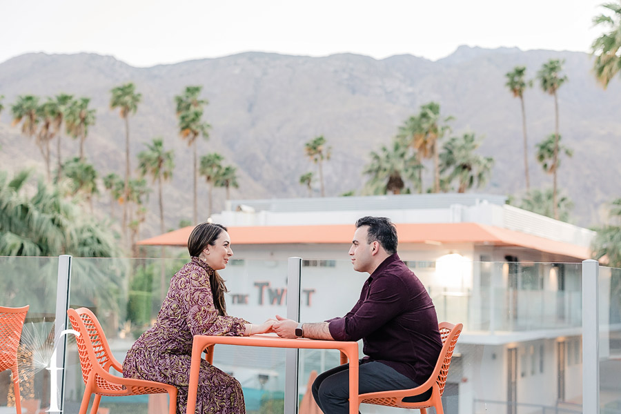 Palm Springs Engagement | Angineh and Aroutin