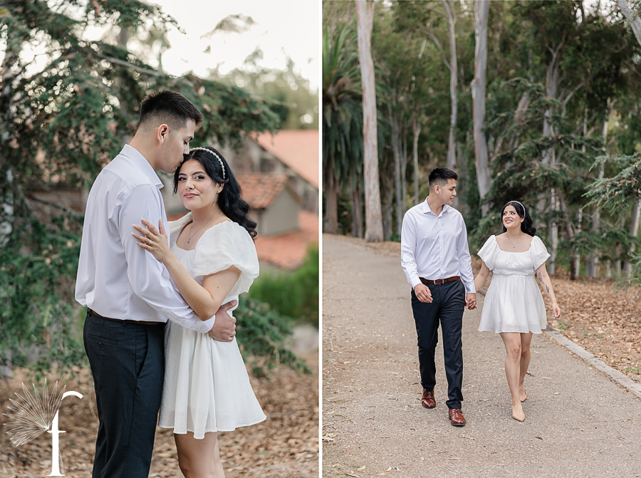 St Francis Church Engagement | Celina & Alan