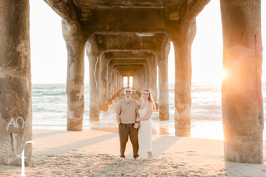 Manhattan Beach Engagement | Melissa & Ryan 