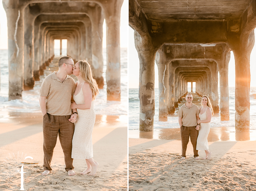 Manhattan Beach Engagement | Melissa & Ryan 