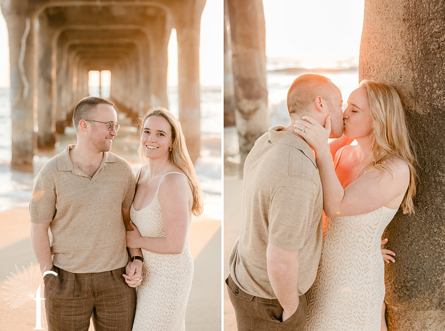 Manhattan Beach Engagement | Melissa & Ryan 