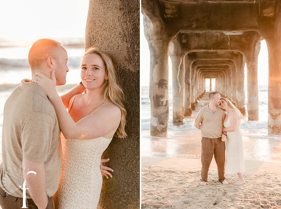 Manhattan Beach Engagement | Melissa & Ryan 