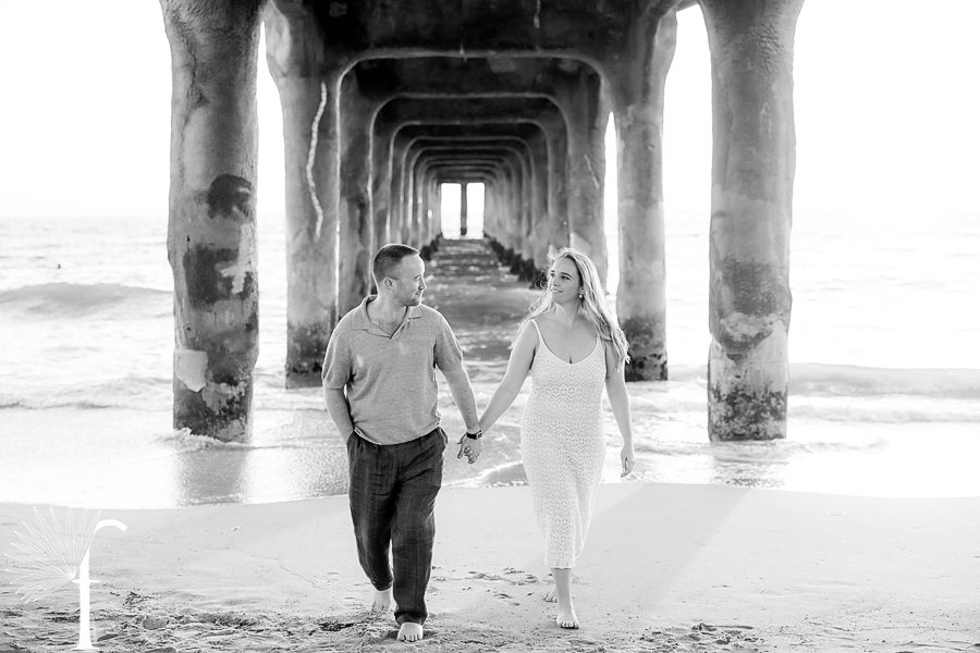 Manhattan Beach Engagement | Melissa & Ryan 