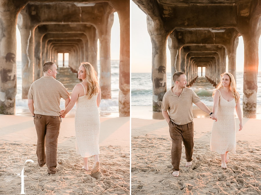 Manhattan Beach Engagement | Melissa & Ryan 
