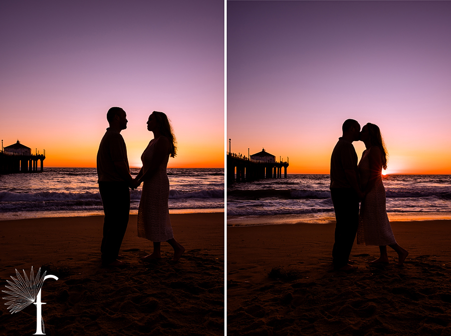 Manhattan Beach Engagement | Melissa & Ryan 