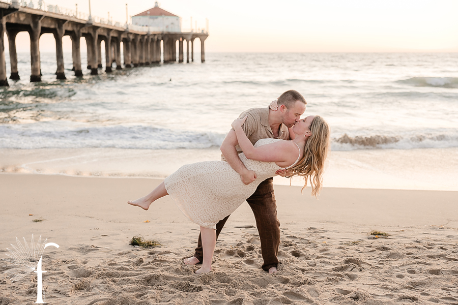 Manhattan Beach Engagement | Melissa & Ryan 