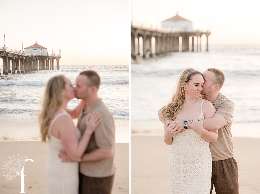 Manhattan Beach Engagement | Melissa & Ryan 