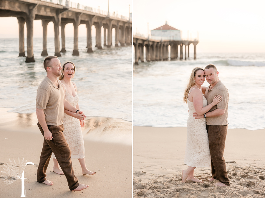 Manhattan Beach Engagement | Melissa & Ryan 