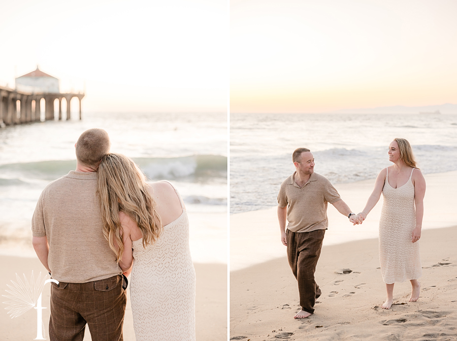 Manhattan Beach Engagement | Melissa & Ryan 