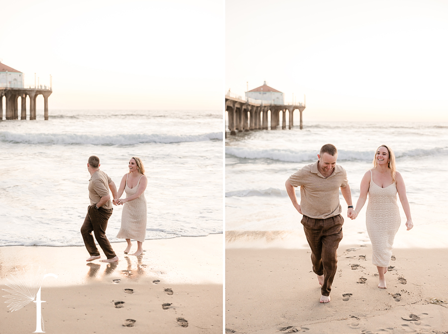 Manhattan Beach Engagement | Melissa & Ryan 