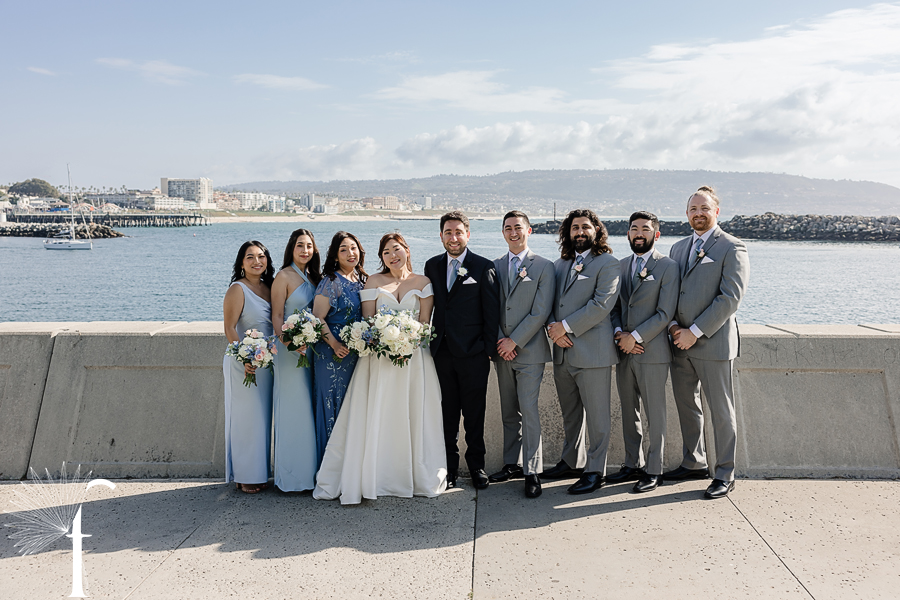 The Portofino Hotel and Marina Redondo Beach Wedding | Christine & Jackson