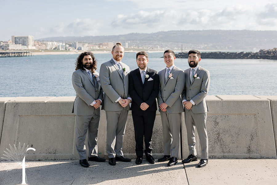 The Portofino Hotel and Marina Redondo Beach Wedding | Christine & Jackson