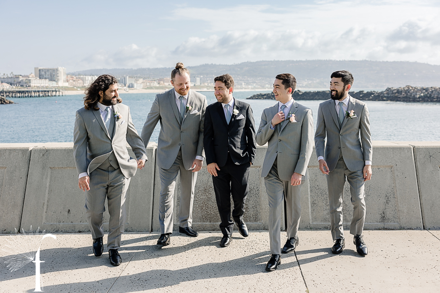 The Portofino Hotel and Marina Redondo Beach Wedding | Christine & Jackson