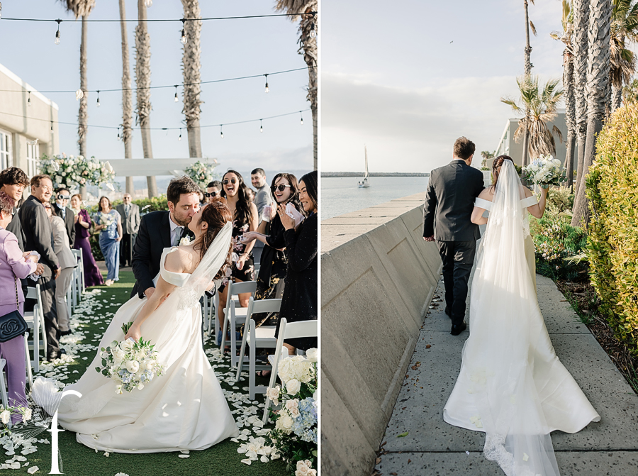 The Portofino Hotel and Marina Redondo Beach Wedding | Christine & Jackson