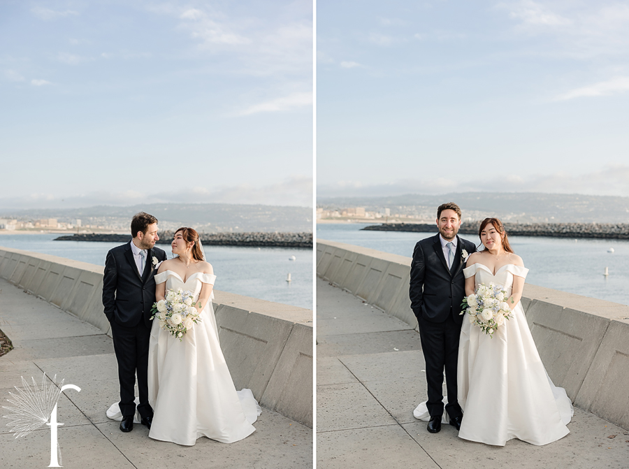 The Portofino Hotel and Marina Redondo Beach Wedding | Christine & Jackson