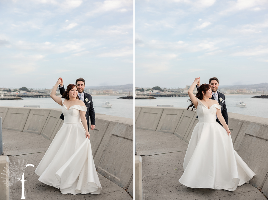 The Portofino Hotel and Marina Redondo Beach Wedding | Christine & Jackson