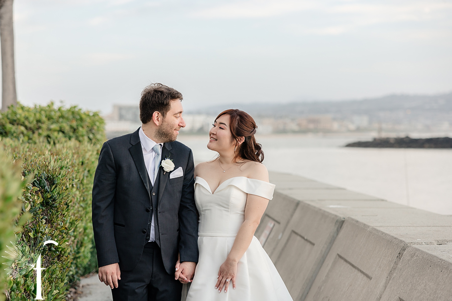 The Portofino Hotel and Marina Redondo Beach Wedding | Christine & Jackson
