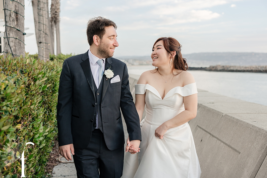 The Portofino Hotel and Marina Redondo Beach Wedding | Christine & Jackson