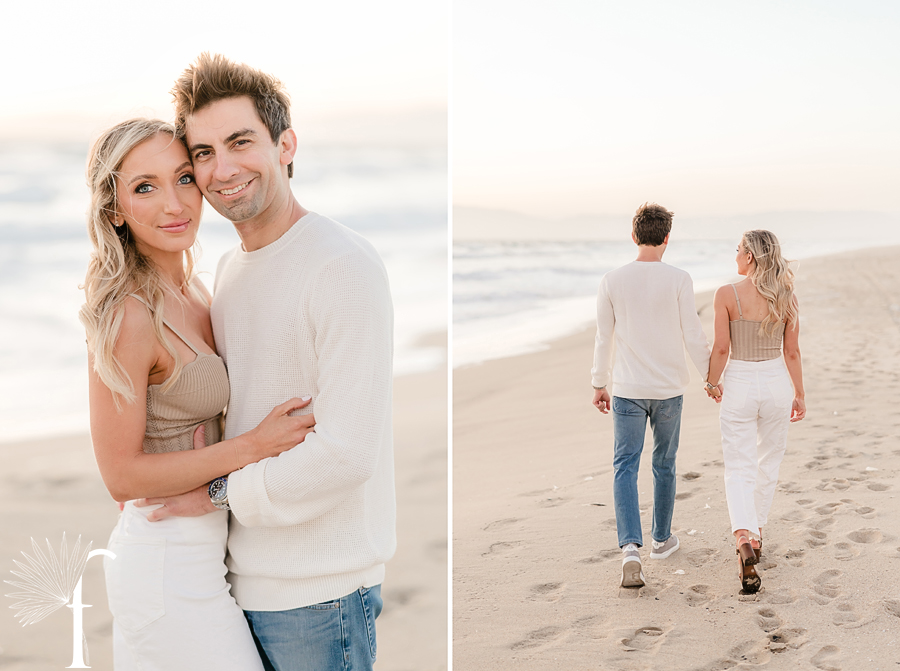 Manhattan Beach Engagement Session | Taylor & Marco 