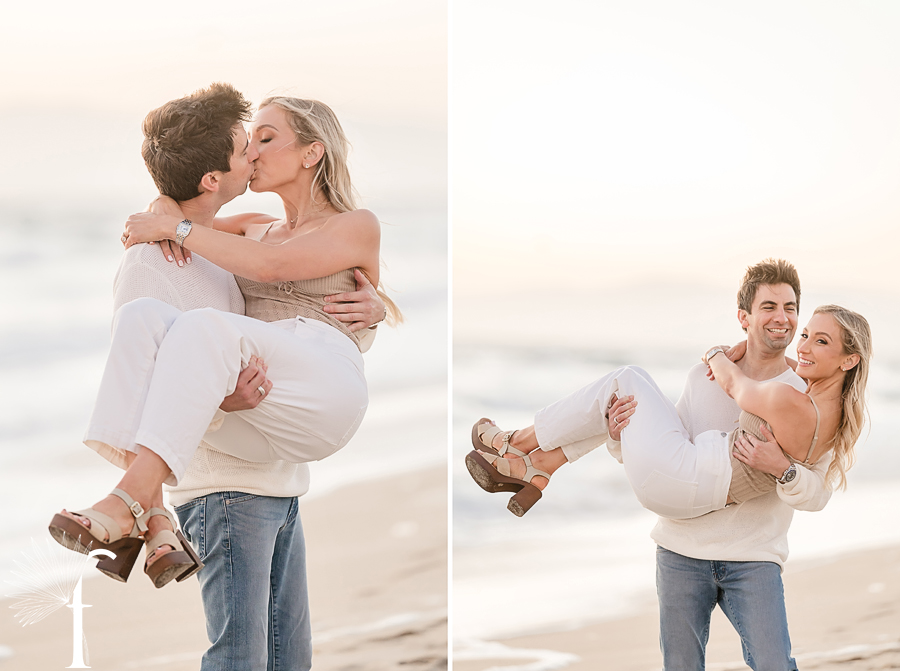 Manhattan Beach Engagement Session | Taylor & Marco 